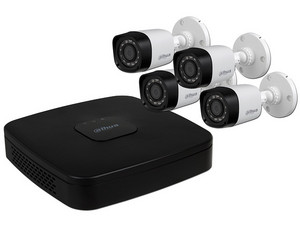 KIT/HCVR4104C-S2/4-HFW1100RN-0360B(BLACK)
