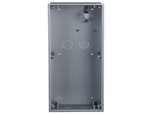 Caja de Montaje DAHUA VTM127, 2 Módulos, Color Plata, Usada con VTM125 y Aplicable a VTO4202F-X #MCI2Q125.
