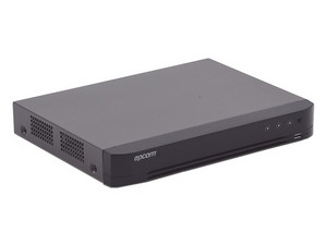 DVR EPCOM EV-4004TURBO-D de 4 Canales TURBOHD y 2 Canales IP, 4 MP, 1 Bahía de Disco Duro (No incluido).