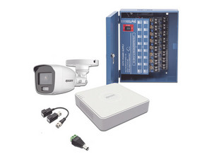 Kit de Videovigilancia Epcom KE1080PL/16BCA: Incluye Fuente de Poder de Alto Rendimiento XP-16DC-20-4KV, DVR S16-TURBO-G3, 16 Cámaras Tipo Bala B8-TURBO-C/A, 16 Transceptores, 16 Adaptadores JR-52.