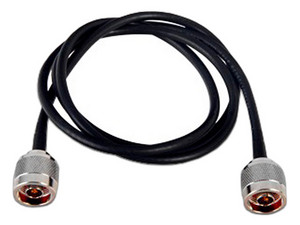 Cable Coaxial Epcom SN-58U-N-110, Conector N a N (M-M), 1.1m, Color Negro.