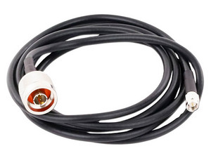 Jumper Epcom con Cable RG-58U-SYS de 2 m, Conector N a SMA (M-M).