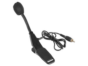 Micrófono para Motocicleta, Alámbrico, para montaje en casco.