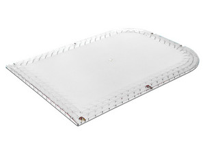 Domo Lateral de Reemplazo EPCOM Z67-DLW, Compatible con Luces X67A, Color Blanco.