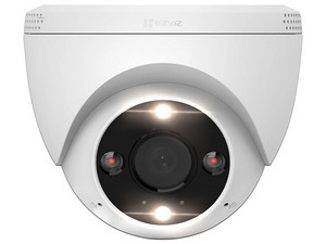 Cámara Tipo Domo EZVIZ CS-H4 de 3MP (2304 x 1296), Lente de 2.8mm, IR hasta 30m, Color Blanco.
