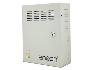 Caja de Fuente de Poder Enson de 9 Canales Para CCTV Y Control De Acceso.