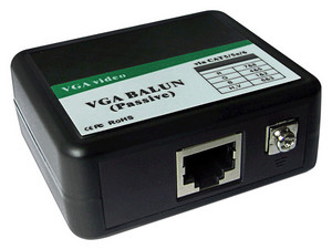 Extensor Pasivo Folksafe FS-6001P, VGA, RJ45, 180m. Color negro.
