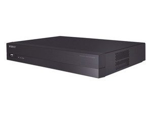 NVR Hanwha ARN-810S de 8 canales IP a 8 MP, H.265, 8 puertos PoE, P2P Wisenet, no incluye disco duro.