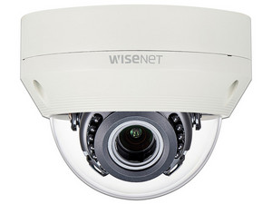 Cámara Tipo Domo antivandálica Hanwha SCV-6085R de 2MP, 1080P, IR hasta 30m, IP66, IK10.
