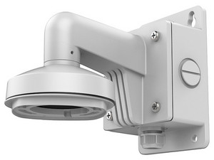 Montaje de Pared para Cámaras Tipo Domo Hikvision DS-1272ZJ-120B, Color Blanco.