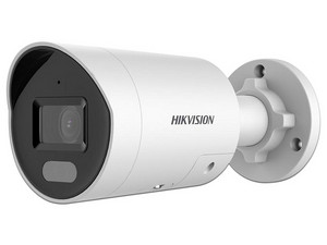 Camara Tipo Bala IP Hikvision de 4 MP (Dual Light + Colorvu), Lente 2.8mm, IR de 40 Mts,Microfono Integrado, IP67