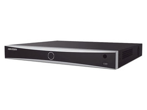 NVR Hikvision IDS-7616NXI-M2/16P/X de 16 Canales IP, 16 puertos PoE, 2 Bahías de Discos Duros (No Incluidos), Soporta POS, Color Negro.