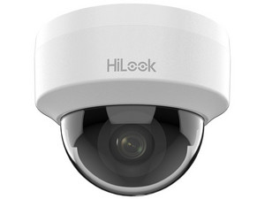 Cámara HiLook Domo IP: 2 Megapixel, Lente 2.8mm, 20mts IR, Interior.