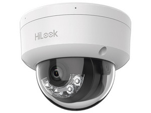 Cámara IP Tipo Domo Hilook IPC-D140HA-LUC de 4MP (2560 x 1440), Lente de 2.8mm, IR hasta 20m, Micrófono Integrado, IP67, Color Blanco.