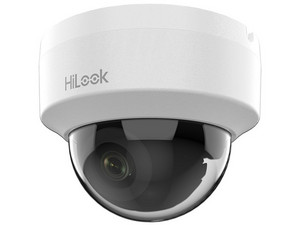 Cámara IP Tipo Domo HiLook IPC-D141H-C de 4MP (2560 x 1440), Lente de 2.8mm, IR de Hasta 20m. Color Blanco.