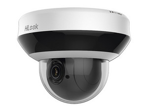 Cámara de vigilancia IP HiLook Mini Domo PTZ, 1920 x 1080, IR 20m, IK10, IP66, PoE.