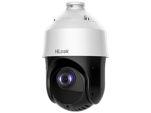 Cámara IP PTZ HiLookPTZ-N4225I-DE(H) de 2MP (1920 x 1080), Lente de 4.8mm, IR hasta 100m, IP66, Color Blanco.
