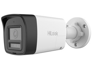 Cámara Tipo Bala HiLook THC-B157-LTS de 5MP (2960 x 1665), Lente de 2.8mm IR hasta 30m, IP67, Color Blanco.