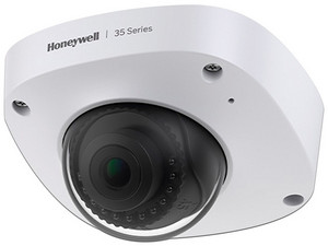 Cámara de vigilancia IP Micro Domo Honeywell, 5 MP, IR de hasta 30m, IP67, IK10, PoE.