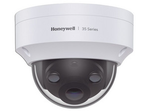 Cámara IP Tipo Domo Honeywell HC35W43R3 de 3MP (2304 x 1296), Lente de 2.8mm, IR hasta 40m, IP66, Color Blanco.