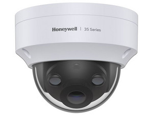 Cámara de Vigilancia IP Tipo Domo Honeywell HC35W45R3 de 5MP, (2592 x 1944), IR de hasta 40m, PoE.