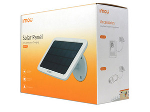 Panneau Solaire IMOU FSP12 - Pour Caméra Surveillance Solaire - Alimentation Énergie Verte