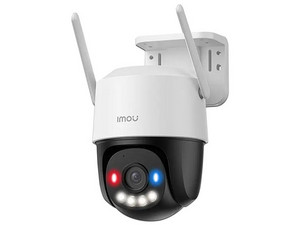 Cámara IP PT de 5 Megapíxeles/ Wifi/ Full Color/Disuasión activa luces Rojo-Azul/ Audio 2 Vías