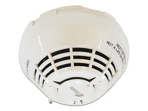 Detector de humo Kidde KI-HFD, Temperatura Incremental, Color Blanco.