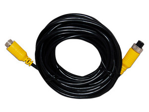 Cable tipo DIN Meriva, De aviación 4 pines, para DVR móviles, 7m.