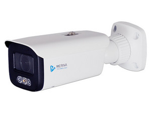 Cámara de Vigilancia tipo Bala MOB-600ZS4D de 6MP (3200 x 1800), IR hasta 50, Luz blanca hasta 40m, Micrófono integrado, Soporta MicroSD hasta 256GB 8No incluye memoria).