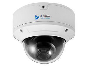 Cámara de Vigilancia tipo Domo Meriva MVD-EB600ZA de 6MP (3296 x 1856), IR hasta 50m, Micrófono integrado, IP67, Soporta MicroSD de hasta 256GB (No incluye memoria).