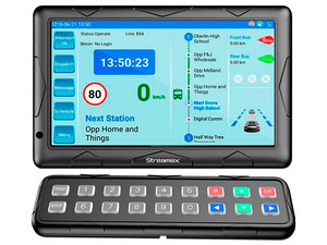 Pantalla Interactiva Meriva Streamax MXPAD de 10.1",Resolución 1024 x 600, Multi-Touch, Android 7.0. Color Negro.