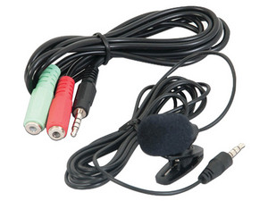 Micrófono Meitrack A58MVT380, 2.8m, 3.5mm, Compatible con MVT380, Color Negro.