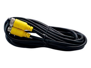 Cable Tipo DIN Meriva MCBEIP50, Aviación 6 Pines para DVR Móviles, 5m, Color Negro.