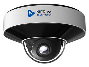 Cámara IP Tipo Domo Meriva MFD-EB600F de 6MP (3296 x 1856), Lente de 2.8mm, IR hasta 20m, IP67, Color Blanco.