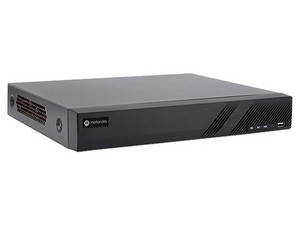 DVR Motorola MTD161F0012 de 16 Canales y 8 canales IP adicionales, Soporta TVI/CVI/AHD/CVBS, Resolución de hasta 5MP, 2 Puertos SATA (No incluye discos duros).
