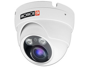 Cámara de Vigilancia IP PROVISION ISR tipo Domo DI-250IP5MVF de 5MP, Interfaz PoE y BCN, IR 25m.