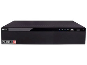 Decodificador de Vídeo Provision NVR16-641600RFAN(2U) de hasta 16MP, 2 Salidas HDMI, 8K y 1080p, 64 Canales. Color Negro.
