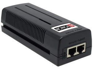 Inyector de corriente Provision ISR PoEI-0130, 100 Mbps, 2 x RJ-45, PoE.