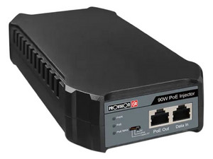 Inyector de corriente Provision ISR PoEI-0190, 100 Mbps, 90W, 2 x RJ-45, PoE.