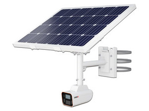 Cámara IP Tipo Bala Provision ISR SOL1-240ADSRN-36 de 4MP (2560 x 1440), Panel Solar, Lente de 3.6mm, IR hasta 20m, IP67, Cellular. Color Blanco