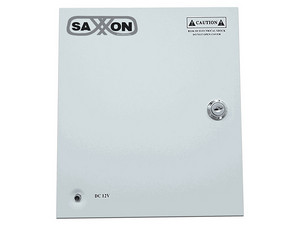 Fuente de Poder Profesional Saxxon SX-30A-18CH para 18 cámaras, 12Vcd, 1.6A por canal, Protección contra sobrecargas.