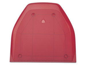 Domo Lateral de Reemplazo SIGNALPRO 9ALRDNL04000, Compatible con Luces SP216, Color Rojo.
