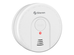 Alarma de Humo Steren, Color Blanco.