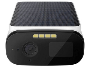 Cámara Seteren CCTV-260 de 4MP, Con Panel Solar, IP66, Color Blanco.