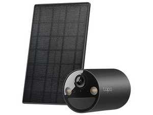 Kit de Cámara IP Tipo Bala TP-Link Tapo C402 KIT Full HD (1920 x 1080), Inalámbrico, IR 9m, Visión Nocturna, IP65, Panel Solar. Color Negro.