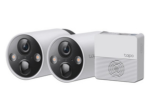 Cámara de Vigilancia TP-Link Tapo C420S2, QHD (2560 x 1440), IR hasta 15m, Wi-Fi 2.4GHz. (Kit con 2 Piezas)