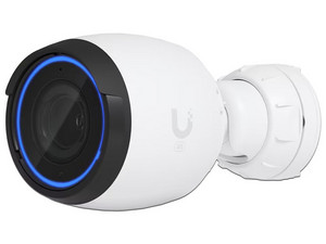 Cámara bullet Ubiquiti UVC-G5-PRO, 4K, zoom óptico de 3X, visión nocturna hasta 25m, detección de eventos, alimentación PoE, micrófono integrado.