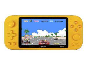Consola Portátil Aion X20 Pro Max, 14000 juegos, Lector MicroSD, Mini HDMI. Color Amarillo.