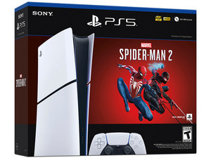 Consola PlayStation 5 Slim Edición Digital con Videojuego Spider-Man 2